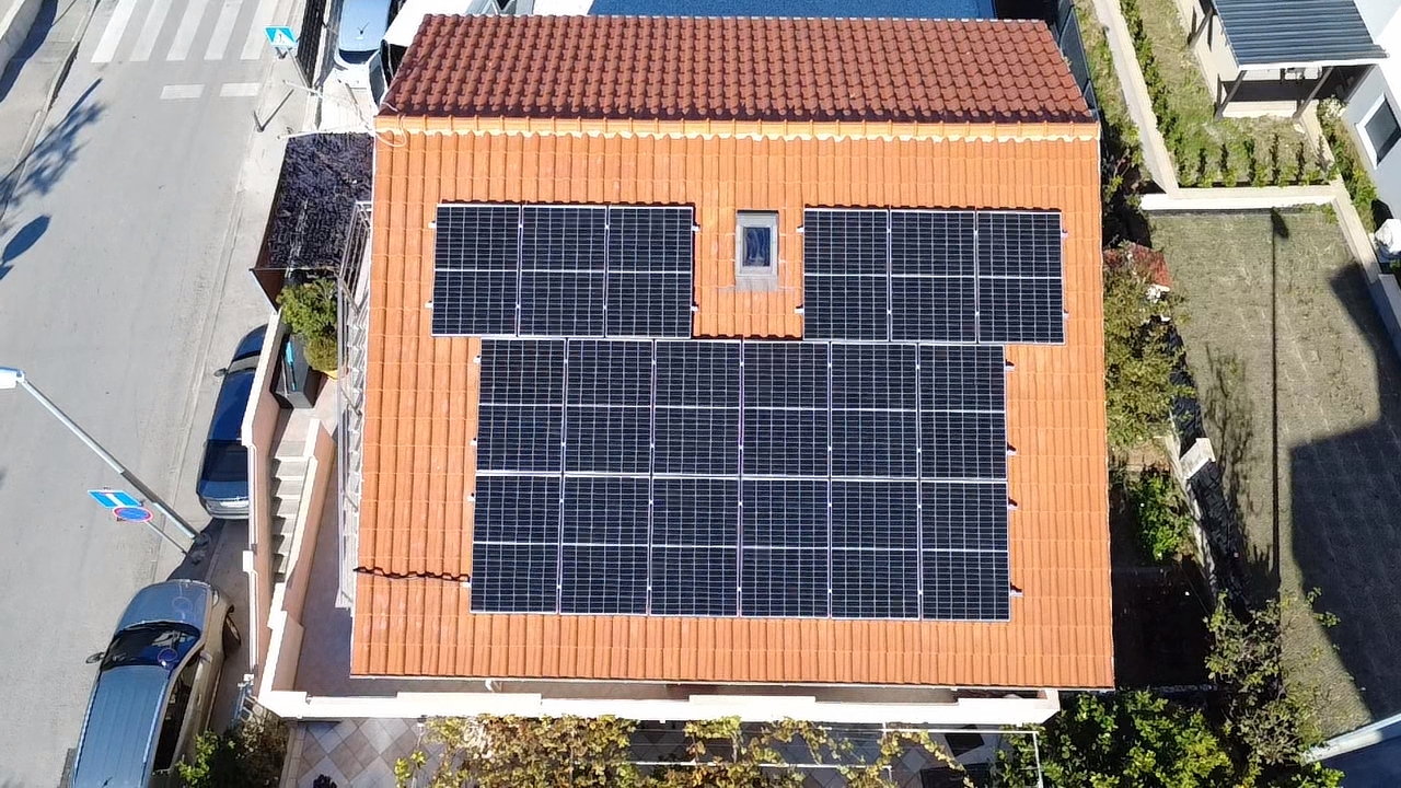SE Zovko - obiteljska kuća - Solarna elektrana 8,1 kWp - Mr. Electric